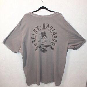 Harley-Davidson Gray Short Sleeve Tee 3XL